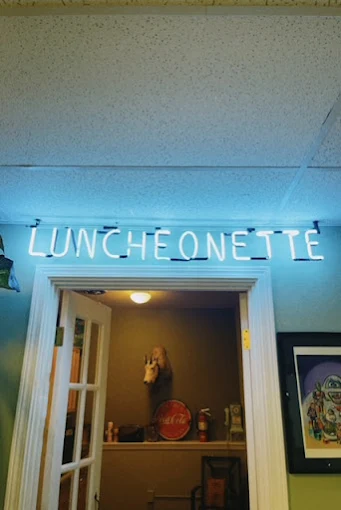 luncheonette sign