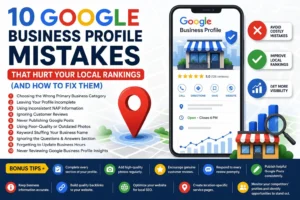 10 Google Business Profile Mistakes That Hurt Your Local Rankings (And How to Fix Them)