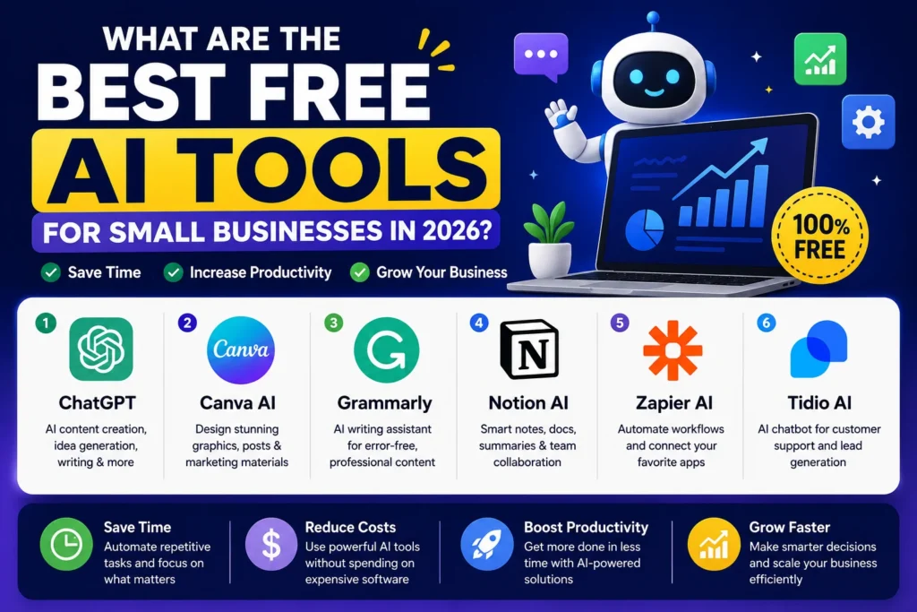 Best Free AI Tools for Small Businesses in 2026